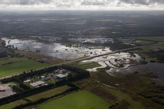 Varde in the state South Denmark, Denmark out of the air