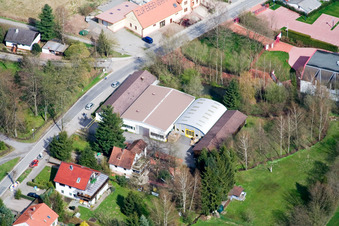 Kocherbach in the district Affolterbach in Wald-Michelbach in the state Hesse, Germany out of the air