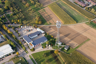Volunteer fire department in the district Göbrichen in Neulingen in the state Baden-Wuerttemberg, Germany