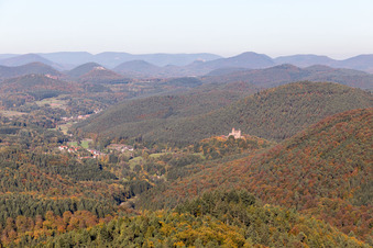 Bewartstein Castle in Erlenbach bei Dahn in the state Rhineland-Palatinate, Germany