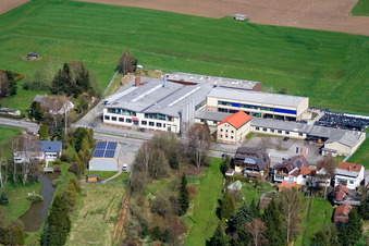 District Affolterbach in Wald-Michelbach in the state Hesse, Germany viewn from the air
