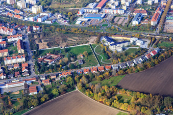 Episcopal Seminary of St. German, Pastoral Seminary of the Diocese of Speyer and Monastery Church of the Carmel of Mary, Mother of the Church in Speyer in the state Rhineland-Palatinate, Germany