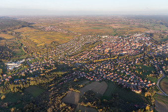 Town View of the streets and houses of the residential areas in Wissembourg in Grand Est, France
