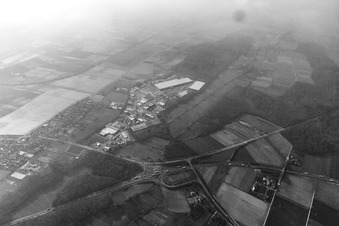 Horst industrial estate in the district Minderslachen in Kandel in the state Rhineland-Palatinate, Germany