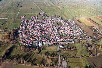 Venningen in the state Rhineland-Palatinate, Germany