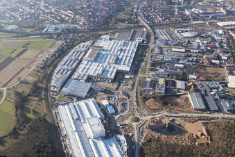 SEW-EURODRIVE GmbH & Co. KG in the district Graben in Graben-Neudorf in the state Baden-Wuerttemberg, Germany