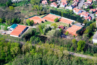 Drone recording of TC77 Jockgrim eV in Jockgrim in the state Rhineland-Palatinate, Germany