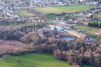 Former steelworks (Burgundy) in Épinac in the state Saone et Loire, France