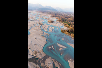 Dignano in the state Friuli Venezia Giulia, Italy out of the air