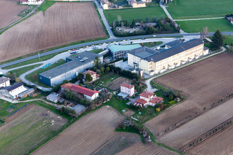 San Daniele del Friuli in the state Udine, Italy out of the air