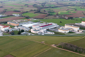 Aerial photograpy of Zona Industriale Prosciutti in the state Friuli Venezia Giulia, Italy