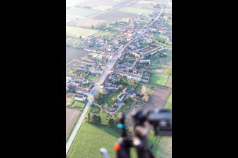 Aerial photograpy of San Paolo in the state Friuli Venezia Giulia, Italy