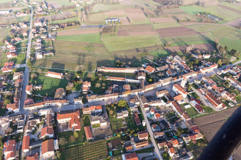 San Paolo in the state Friuli Venezia Giulia, Italy from above