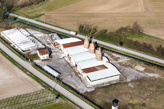Oblique view of San Lorenzo in the state Friuli Venezia Giulia, Italy