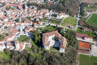Palace Palazzo della Magnifica Thadea in Spilimbergo in Friuli-Venezia Giulia, Italy