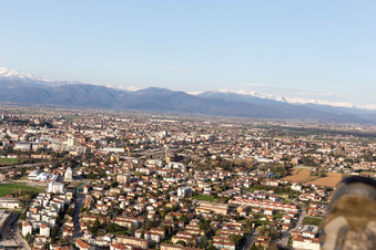 Basaldella in the state Friuli Venezia Giulia, Italy out of the air