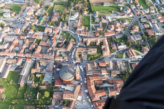 Aerial photograpy of Monte Santo-Stradalta in the state Friuli Venezia Giulia, Italy