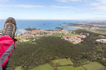 Vrsar in the state Gespanschaft Istrien, Croatia