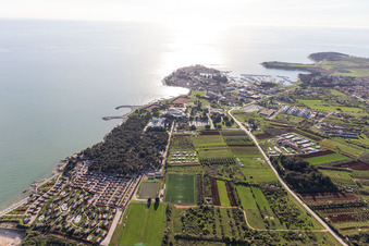 Antenal in the state Gespanschaft Istrien, Croatia out of the air