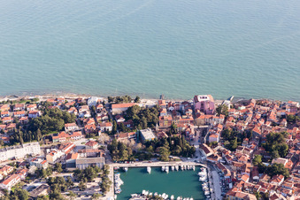 Karpinjan in the state Gespanschaft Istrien, Croatia out of the air