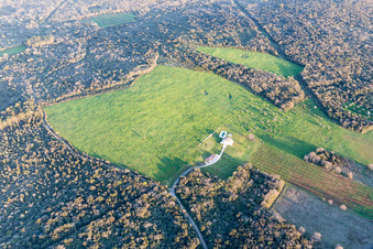 Aerial photograpy of Crnibek in the state Gespanschaft Istrien, Croatia