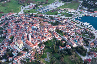 Oblique view of Stancija Valkanela in the state Gespanschaft Istrien, Croatia