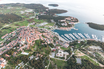 Stancija Valkanela in the state Gespanschaft Istrien, Croatia from above