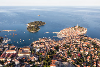 Oblique view of Štanga in the state Gespanschaft Istrien, Croatia