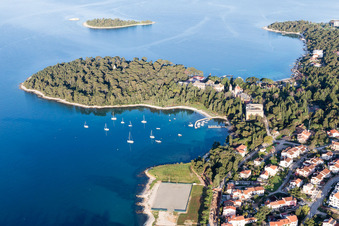 Štanga in the state Gespanschaft Istrien, Croatia out of the air