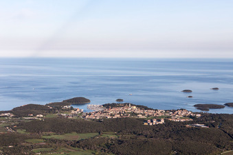 Flengi in the state Gespanschaft Istrien, Croatia out of the air