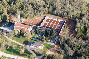 Fuškulin in the state Gespanschaft Istrien, Croatia out of the air