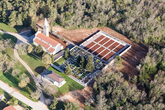 Fuškulin in the state Gespanschaft Istrien, Croatia seen from above