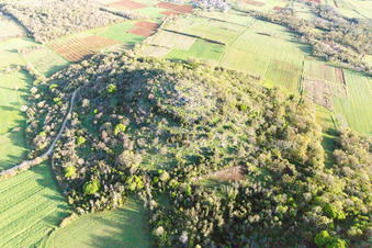 Aerial photograpy of Valkarin in the state Gespanschaft Istrien, Croatia