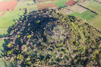 Valkarin in the state Gespanschaft Istrien, Croatia from above