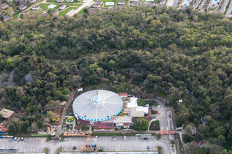 Funtana in the state Gespanschaft Istrien, Croatia seen from above