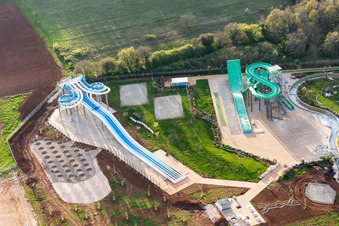 Poreč in the state Gespanschaft Istrien, Croatia viewn from the air