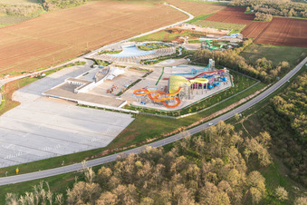 Aerial photograpy of Poreč in the state Gespanschaft Istrien, Croatia