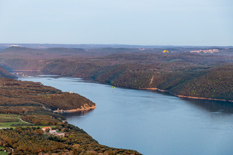 Vrsar in the state Gespanschaft Istrien, Croatia seen from a drone