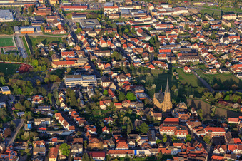 St. Ludwig and University of Finance and State Finance School Rhineland-Palatinate in Edenkoben in the state Rhineland-Palatinate, Germany