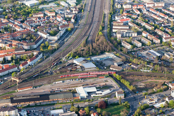Stadtwerke am Gleisdreieck in Neustadt an der Weinstraße in the state Rhineland-Palatinate, Germany