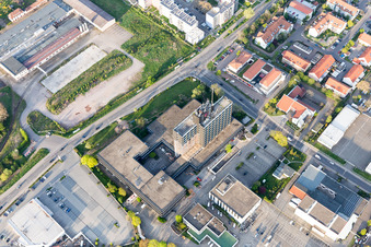Post Office High-rise in Neustadt an der Weinstraße in the state Rhineland-Palatinate, Germany