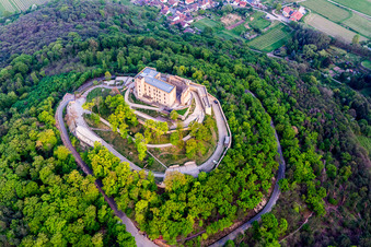 Hambach Castle near Ober-Hambach in the district Hambach an der Weinstraße in Neustadt an der Weinstraße in the state Rhineland-Palatinate, Germany
