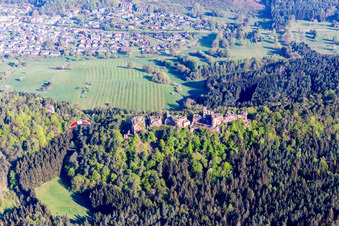 Altdahn ruins in Dahn in the state Rhineland-Palatinate, Germany