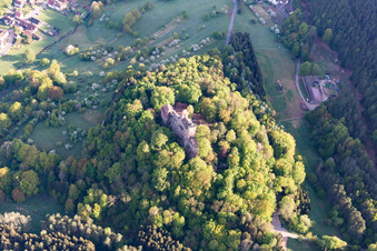 Fortress Berwartstein in Erlenbach bei Dahn in the state Rhineland-Palatinate