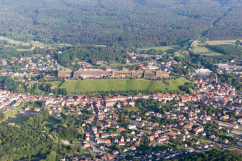Bitche, Citadel of Bitche in Bitsch in the state Moselle, France