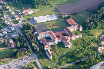 Complex of buildings of the monastery in Bitche in Grand Est, France