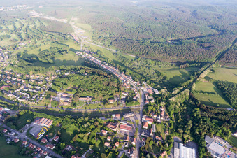 Bitche in the state Moselle, France out of the air