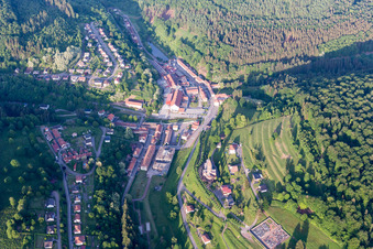 Aerial photograpy of Saint-Louis-lès-Bitche in the state Moselle, France