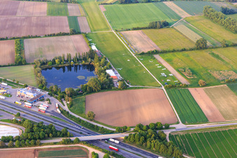 Gliding site Dannstadt of the Gliding Site Giulini eV in the district Dannstadt in Dannstadt-Schauernheim in the state Rhineland-Palatinate, Germany