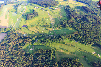 Golf course of the Golfclub Mudau and Leisure Facilities GmbH in the district Untermudau in Mudau in the state Baden-Wuerttemberg, Germany